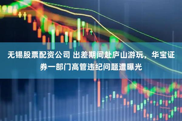 无锡股票配资公司 出差期间赴庐山游玩，华宝证券一部门高管违纪问题遭曝光
